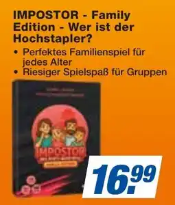 expert Techno Land IMPOSTOR - Family Edition - Wer ist der Hochstapler? Angebot