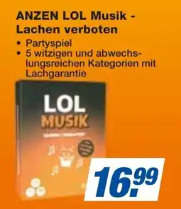 expert Techno Land ANZEN LOL Musik - Lachen verboten Angebot