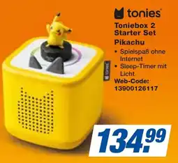expert Techno Land tonies Toniebox 2 Starter Set Pikachu Angebot