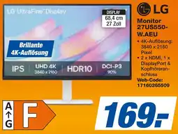 expert Techno Land LG Monitor 27US550-W.AEU Angebot