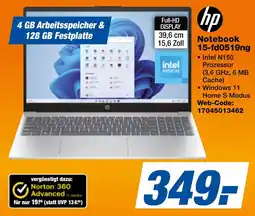expert Techno Land hp Notebook 15-fd0519ng Angebot