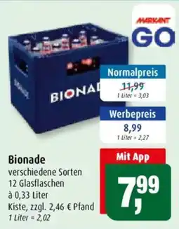 Markant Bionade Angebot