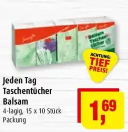 Markant Jeden Tag Taschentücher Balsam Angebot