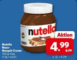 Combi Nutella Nuss-Nougat-Creme Angebot