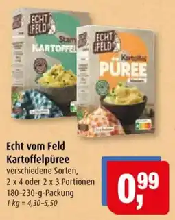 Markant Echt vom Feld Kartoffelpüree Angebot