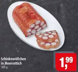Markant Schinkenröllchen in Meerrettich Angebot