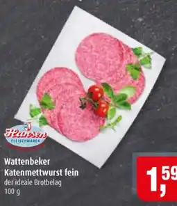 Markant Hansen Wattenbeker Katenmettwurst fein Angebot