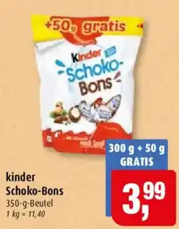 Markant kinder Schoko-Bons Angebot