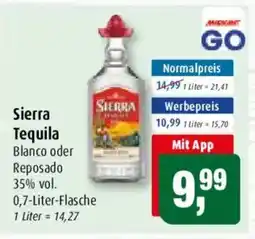Markant Sierra Tequila Angebot