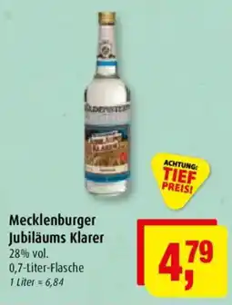 Markant Mecklenburger Jubiläums Klarer Angebot