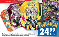 Mäc Geiz Pokémon Trading Card Game Tin-Box Angebot