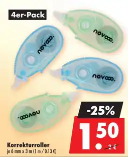 Mäc Geiz Korrekturroller novooo. Angebot