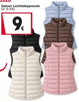 Woolworth Damen Leichtsteppweste Angebot
