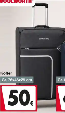 Woolworth BLACKCOMB Koffer Angebot