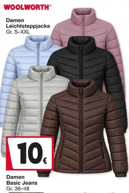 Woolworth WOOLWORTH Damen Leichtsteppjacke Angebot