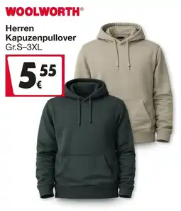 Woolworth WOOLWORTH Herren Kapuzenpulllover Angebot
