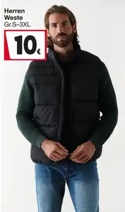 Woolworth Herren Weste Angebot