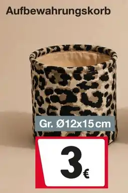 Woolworth Aufbewahrungskorb Angebot