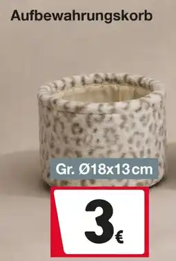 Woolworth Aufbewahrungskorb Angebot