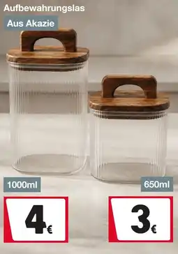 Woolworth Aufbewahrungglas Aus Akazie Angebot