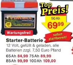 Jawoll Starter-Batterie Angebot