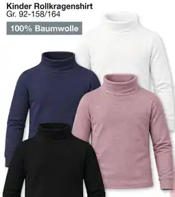 Woolworth Kinder Rollkragenshirt Angebot