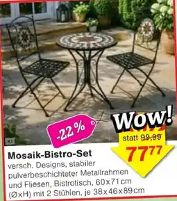 Jawoll Mosaik-Bistro-Set Angebot