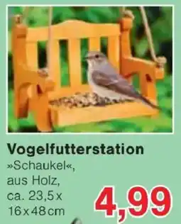 Jawoll Vogelfutterstation »Schaukel«, aus Holz Angebot