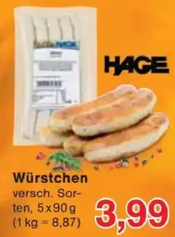 Jawoll HAGE Würstchen Angebot