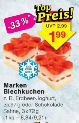 Jawoll Marken Blechkuchen Angebot