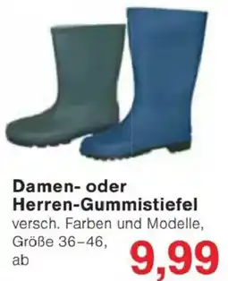 Jawoll Damen- oder Herren-Gummistiefel Angebot