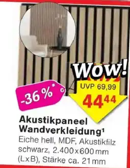 Jawoll Akustikpaneel Wandverkleidung Angebot