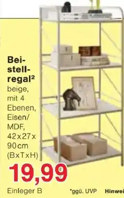 Jawoll Beistellregal² beige Angebot