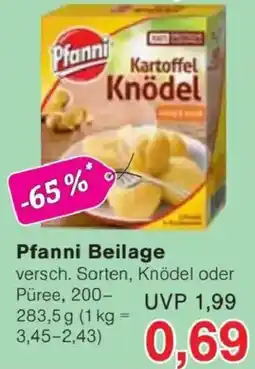 Jawoll Pfanni Beilage Angebot