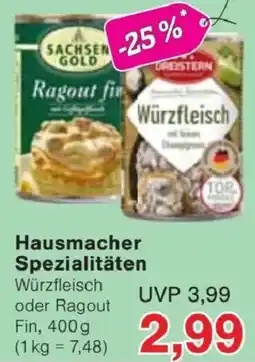 Jawoll SACHSEN GOLD Ragout fin Angebot