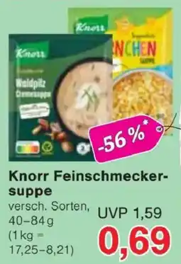 Jawoll Knorr Feinschmecker-suppe Angebot