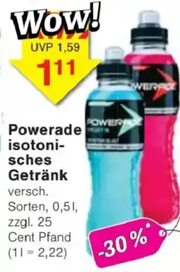 Jawoll Powerade isotonisches Getränk Angebot