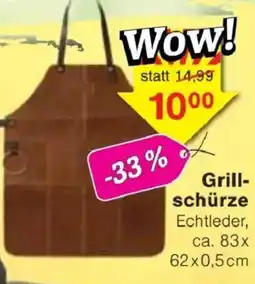 Jawoll Grill-schürze Echtleder Angebot