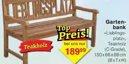 Jawoll Gartenbank Angebot