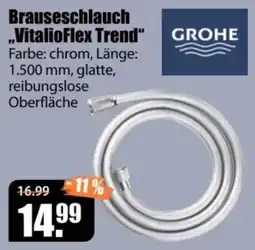V Baumarkt Brauseschlauch "VitalioFlex Trend" GROHE Angebot