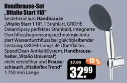 V Baumarkt Handbrause-Set „Vitalio Start 110“ Angebot