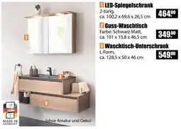V Baumarkt LED-Spiegelschrank Angebot
