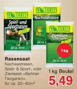 Jawoll PRO TIGREEN Rasensaat Angebot