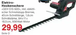 Jawoll Elektro-Heckenschere GEH 510-500 Angebot