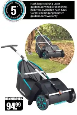 V Baumarkt Gardena Laubkehrer Angebot