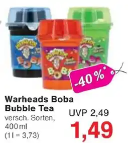 Jawoll Warheads Boba Bubble Tea Angebot