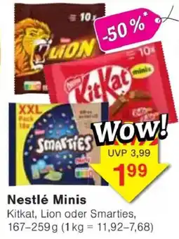 Jawoll Nestlé Minis Angebot