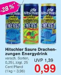 Jawoll Hitschler Saure Drachenzungen Energydrink Angebot