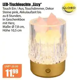 V Baumarkt GLOBO LED-Tischleuchte „Lizzy“ Angebot