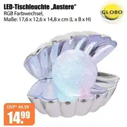 V Baumarkt GLOBO LED-Tischleuchte "Austero" Angebot